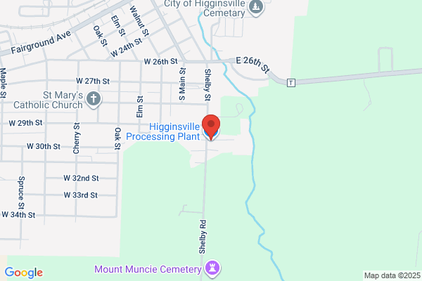 Higginsville Processing Plant