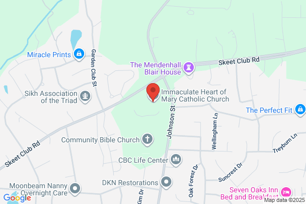 Immaculate Heart of Mary Church, Church