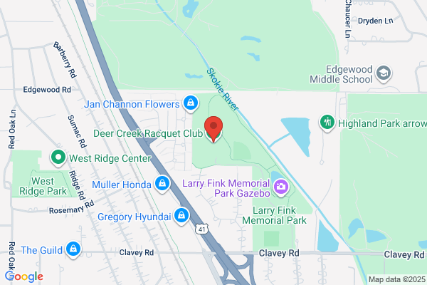 Deer Creek Indoor Tennis & Racquetball Courts
