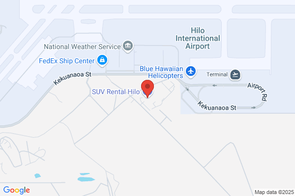 SUV Rental Hilo