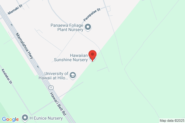 Hawaiian Sunshine Nursery Inc