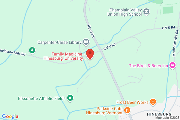 Family Medicine - Hinesburg, University of Vermont Medical Center
