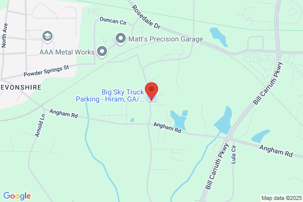 Big Sky Truck Parking - Hiram, GA/Metromont Rd