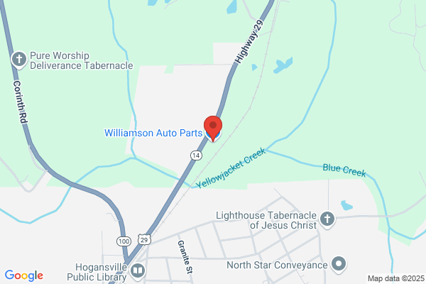 Williamson Auto Parts, Parts