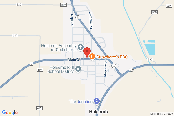Holcomb-City of, City Hall