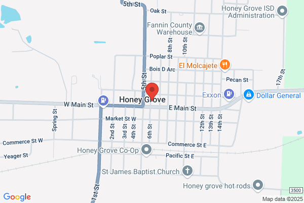 Chambers of Commerce, Honey Grove