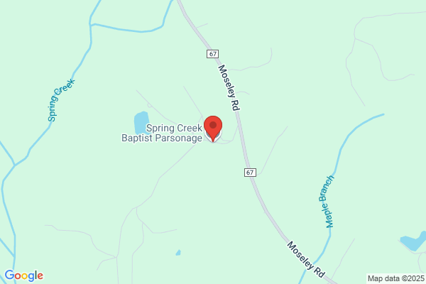 Spring Creek Baptist Parsonage