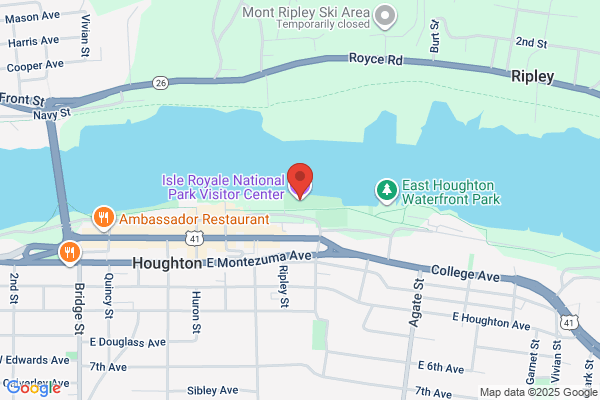 Isle Royale National Park, Houghton Michigan, Information and Ranger III