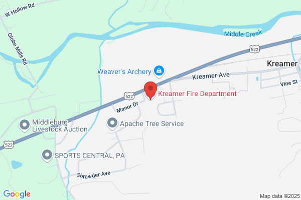 Kreamer Fire Co Truck Room