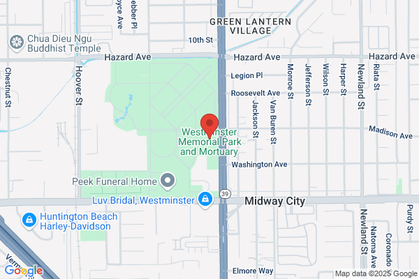Westminster Memorial Park Florist