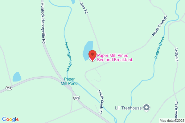 Paper Mill Pines Bed and Breakfast