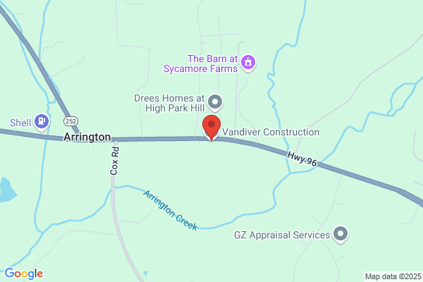 Vandiver Rf Construction Co Inc