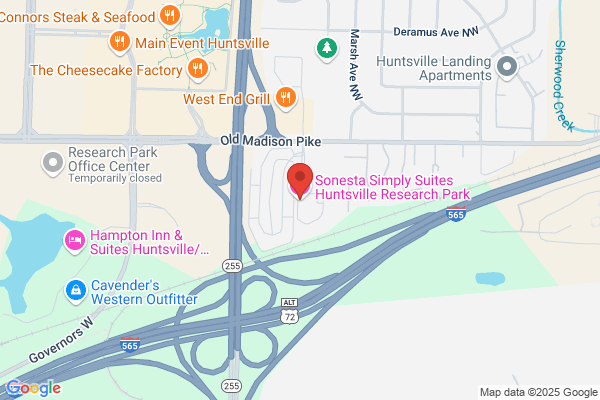 Sonesta Simply Suites Huntsville Research Park