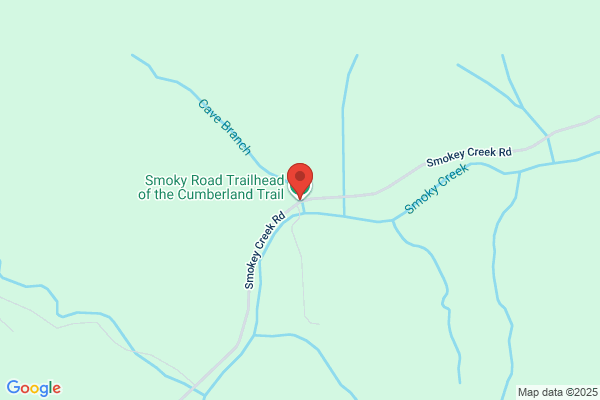 Smoky Road Trailhead of the Cumberland Trail