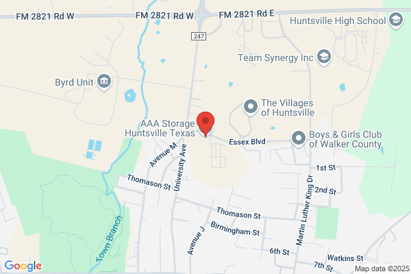 AAA Storage Huntsville Texas