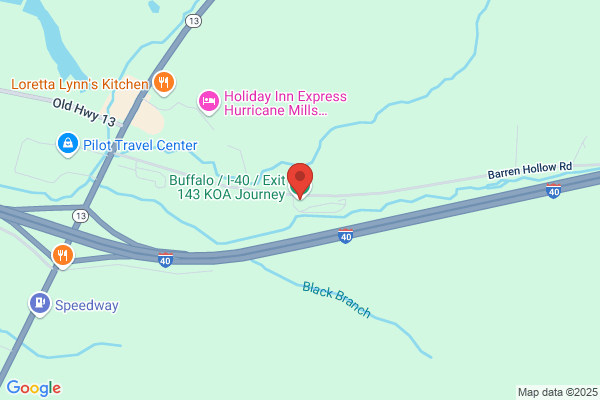 Buffalo / I-40 / Exit 143 KOA Journey