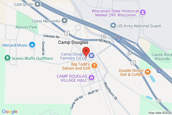 Camp Douglas Village Government, Village Maintenance Shop