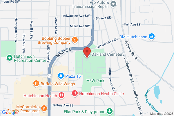 Hutchinson City of, Oakland Cemetery