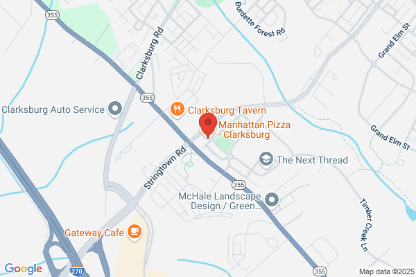 Manhattan Pizza Clarksburg