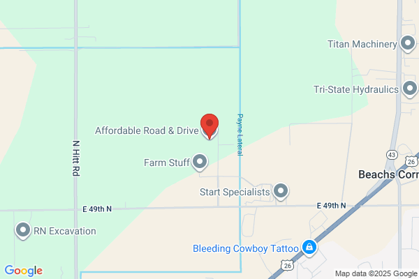 Affordable road and drive