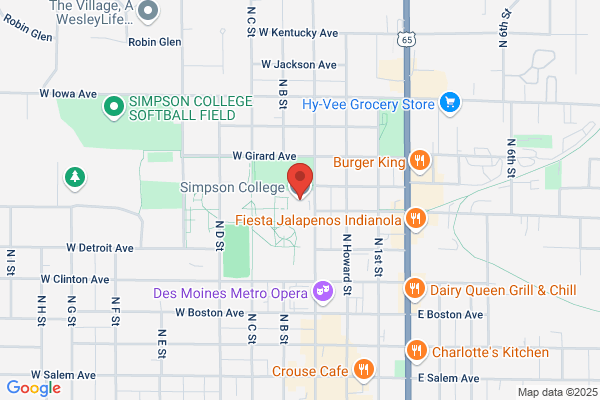 Simpson College, Information For Numbers Not Listed, College Campus