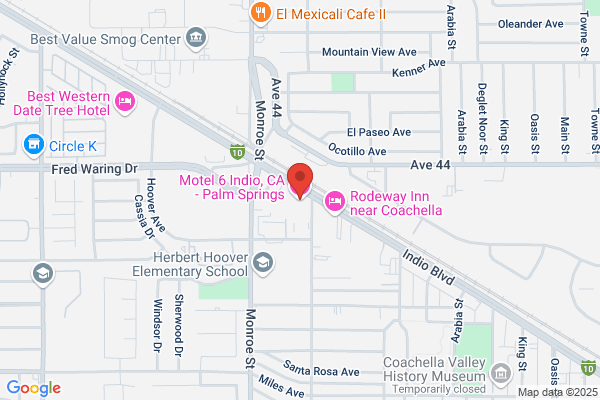 Motel 6 Indio - Palm Springs Area