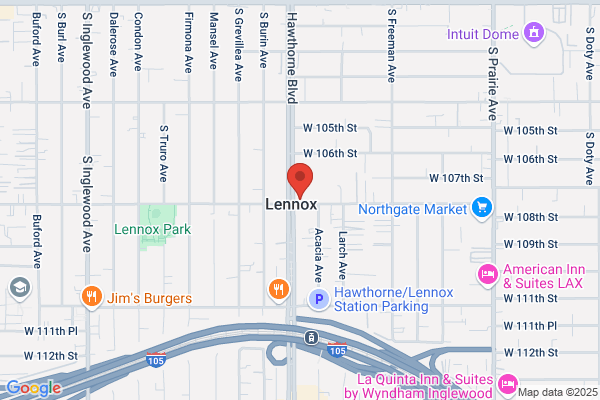 Los Angeles County of, Library Public, Lennox