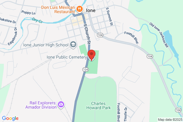 Ione Public Cemetery
