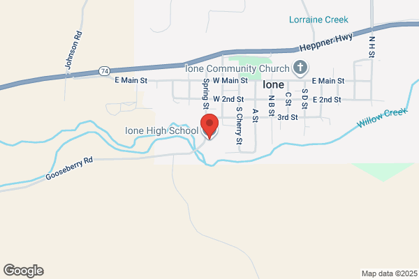 Ione Schools, High School