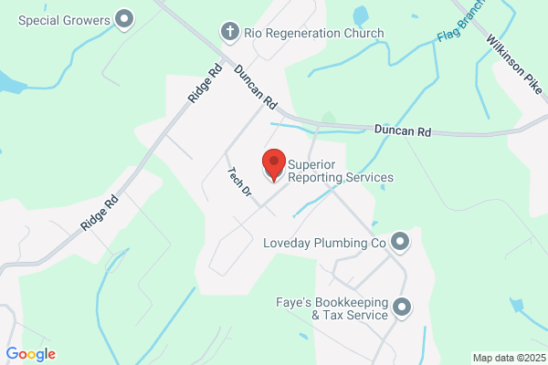 Superior Reporting Service Inc