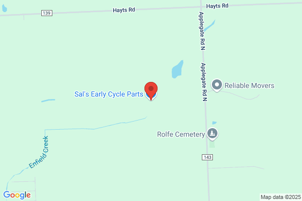 Sal's Early Cycle Parts