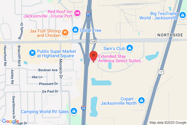 WoodSpring Suites Jacksonville I-95 North