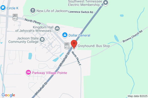 Greyhound Bus Lines, Location