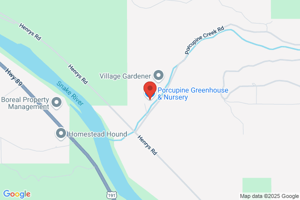 Porcupine Greenhouse & Nursery
