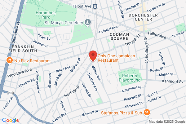 Only One Jamaican Restaurant