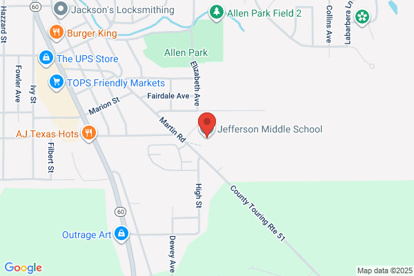 Jamestown Public Schools, Jefferson Middle School Office