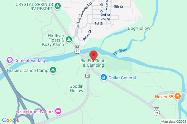 Big Elk Camp & Canoe Rentals