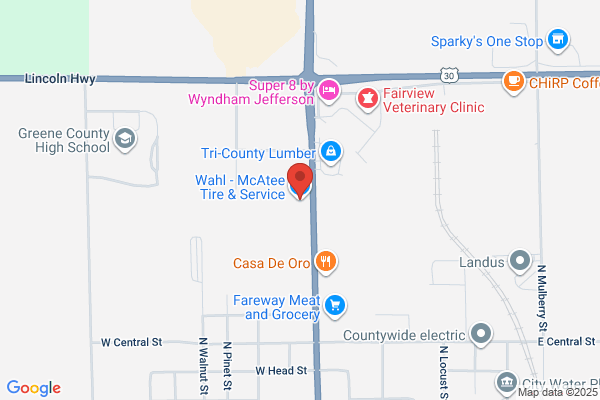 MCATEE TIRE SERVICE