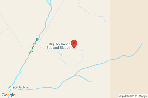Big Sky Ranch Bed and Biscuit