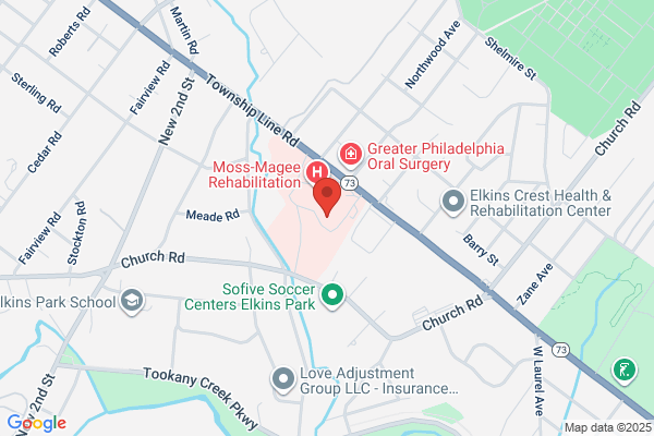 Albert Einstein Medical Center, Mossrehab and Einstein At Elkins Park, General Information
