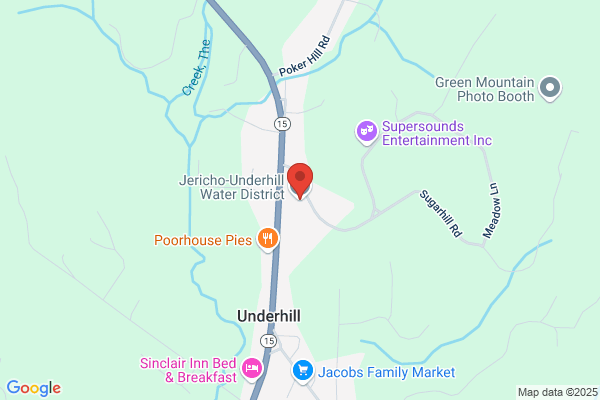 Jericho Underhill Water District