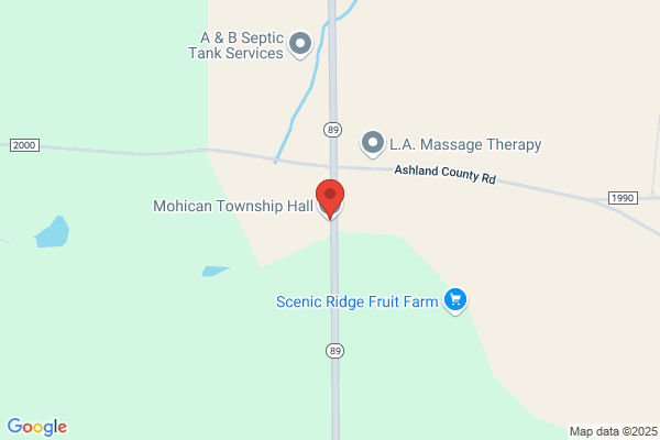 Mohican Township, Hall