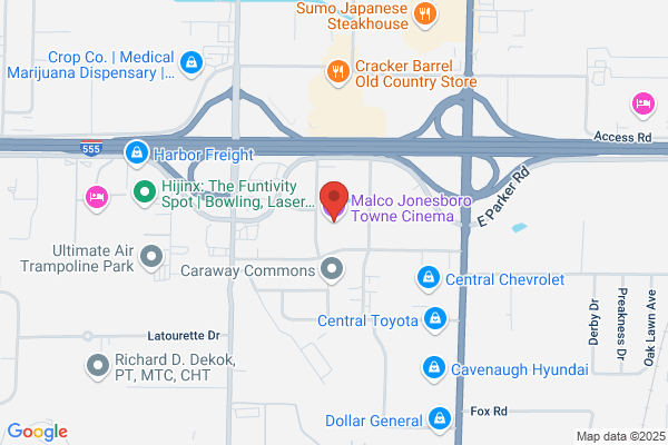 Malco Cinema Fourteen Recorded Movie Information