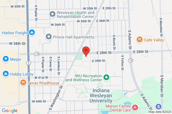 College Wesleyan Church, Church