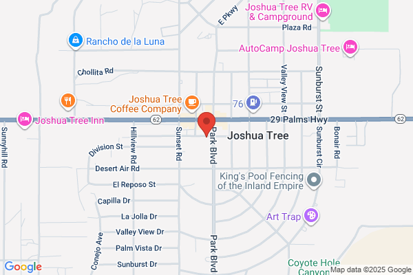 Joshua Tree Park Rock Caf�