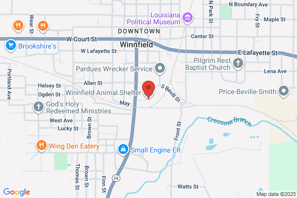 Winnfield City of, Animal Shelter