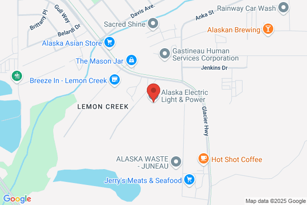 Alaska Electric Light and Power Company, Customer Service