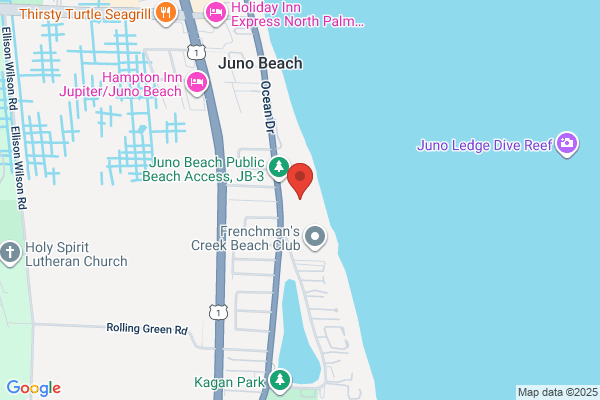 Beach Front At Juno