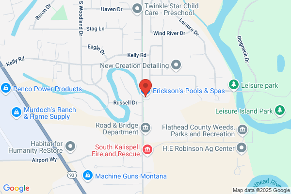 Ericksons Pools & Spas Inc.