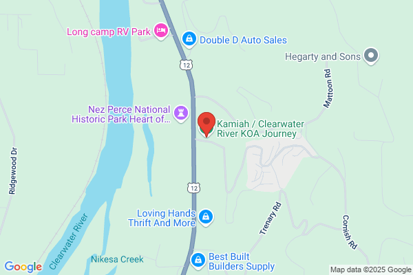 Kamiah / Clearwater River KOA Journey